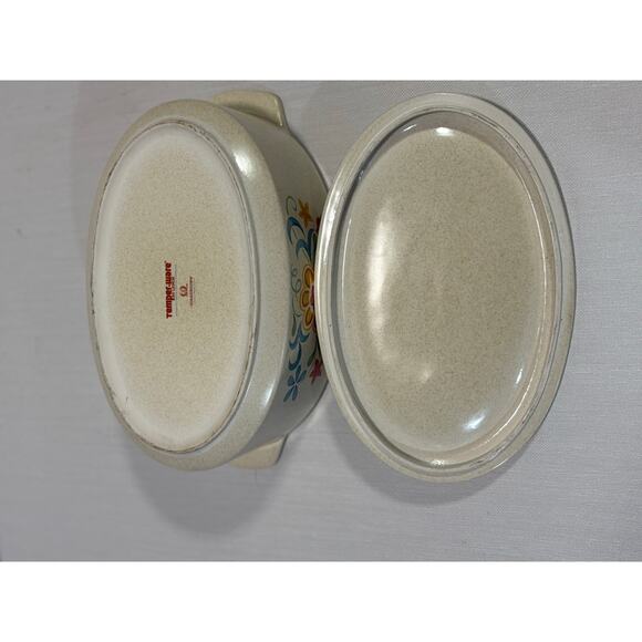 Lenox Temper-Are Quakertown oval casserole dish with lid 2.5 quart - Picture 3 of 4